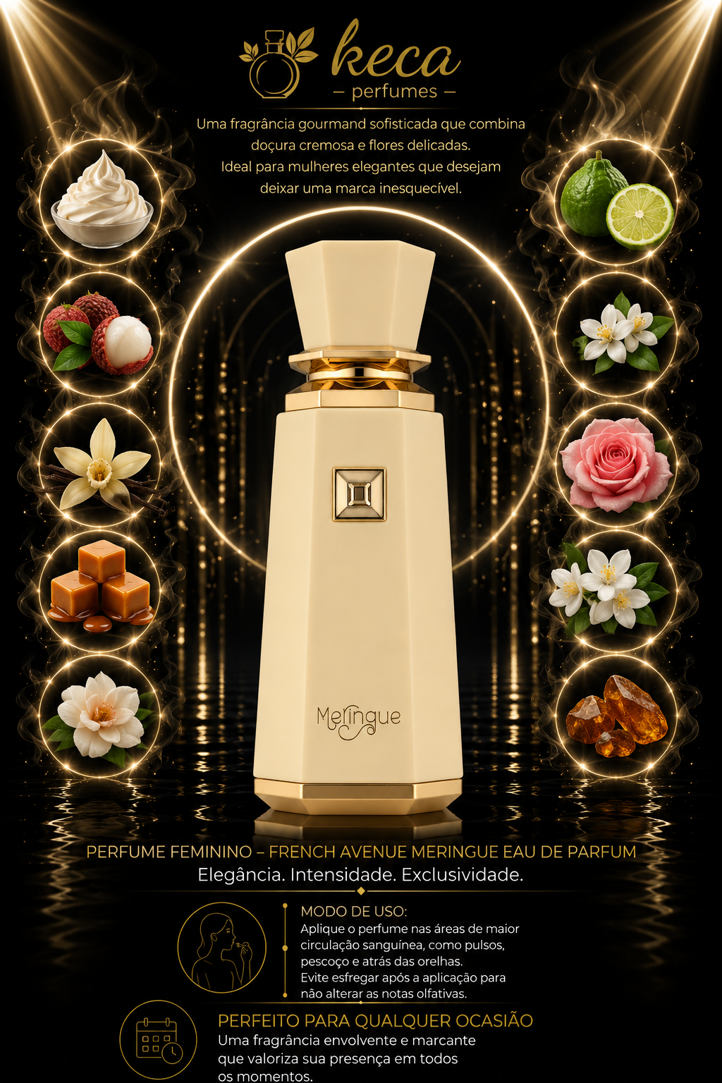 Perfume Feminino – French Avenue Meringue Eau de Parfum 100ml