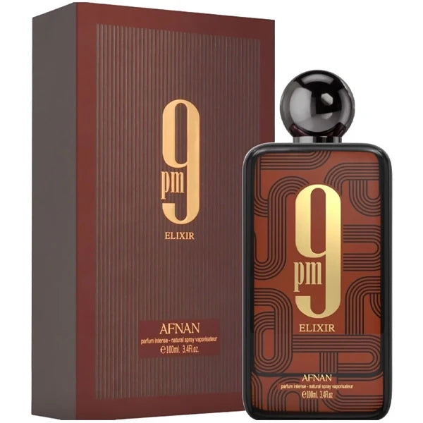 🖤 Perfume Unissex Afnan 9 PM Elixir Parfum Intense – Eau de Parfum 100ml
