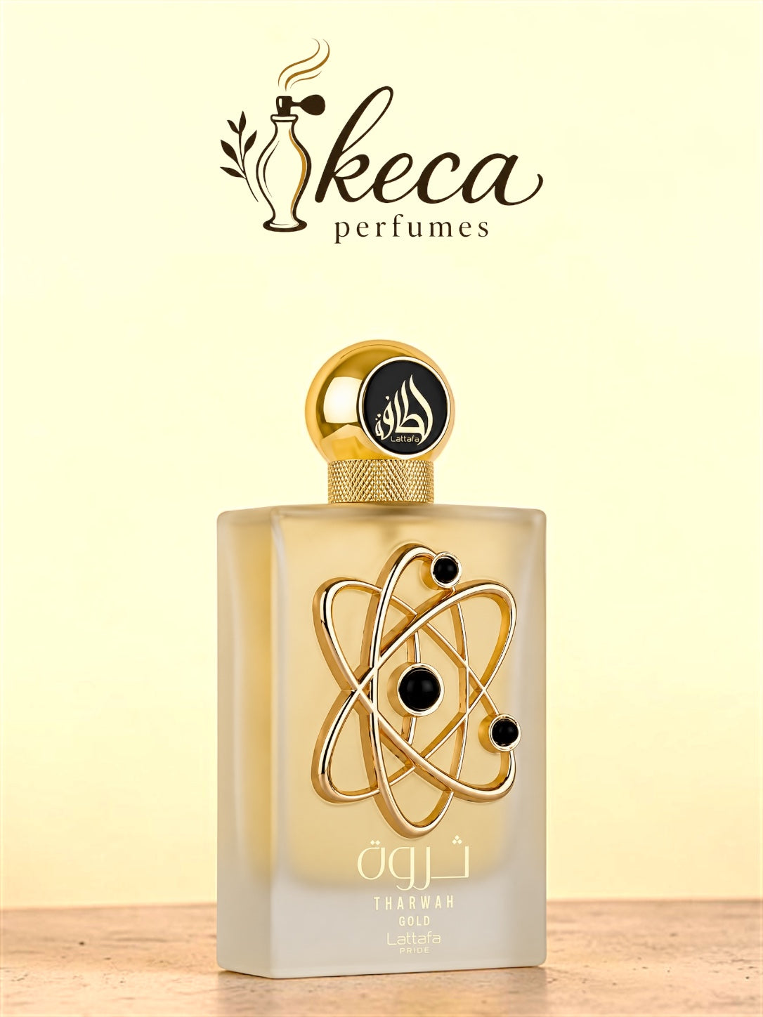 Perfume Feminino – Lattafa Tharwah Gold (Pride) Eau de Parfum 100ml
