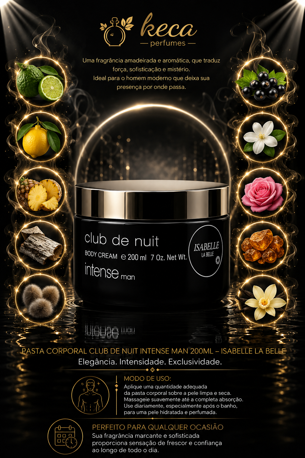 🔥 Pasta Corporal Club De Nuit Intense Man 200ml – Isabelle La Belle