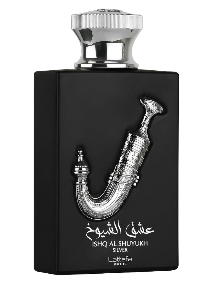 ✨ Perfume Masculino – Lattafa Ishq Shuyukh Silver Eau de Parfum 100ml
