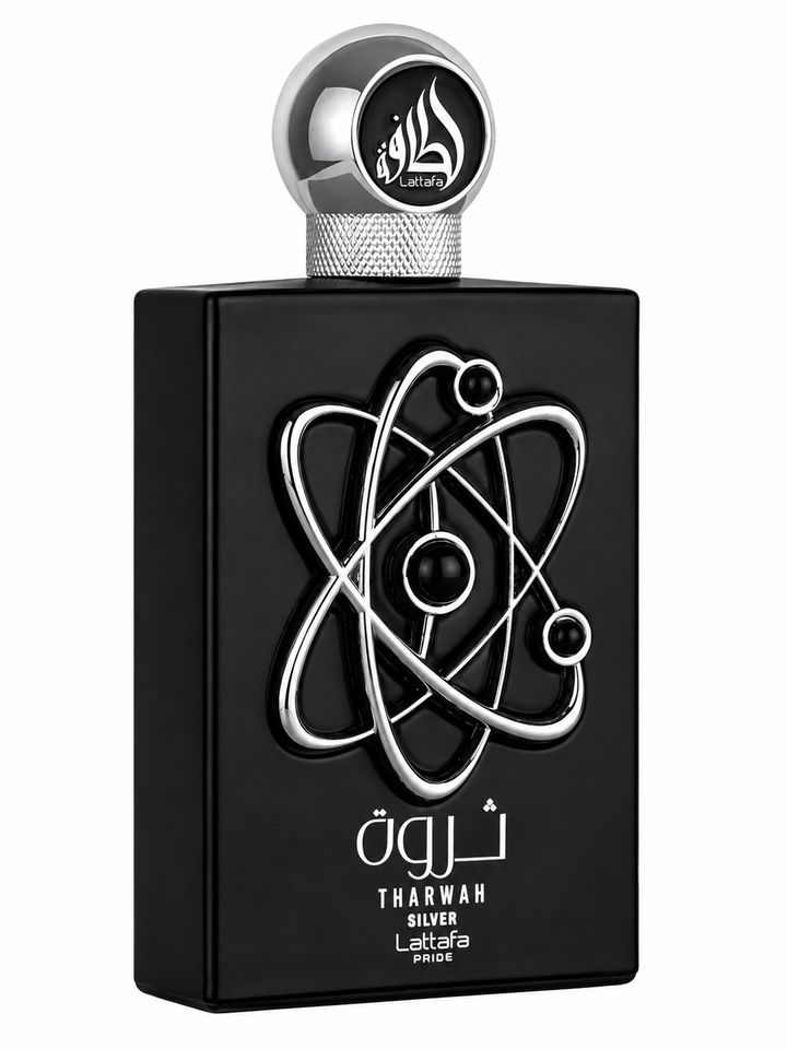 Perfume Masculino – Lattafa Tharwah Silver Eau de Parfum 100ml