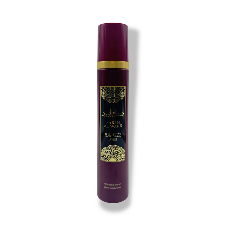 Spray Corporal Isabelle La Belle Sabah Al Ward Feminino 300ml