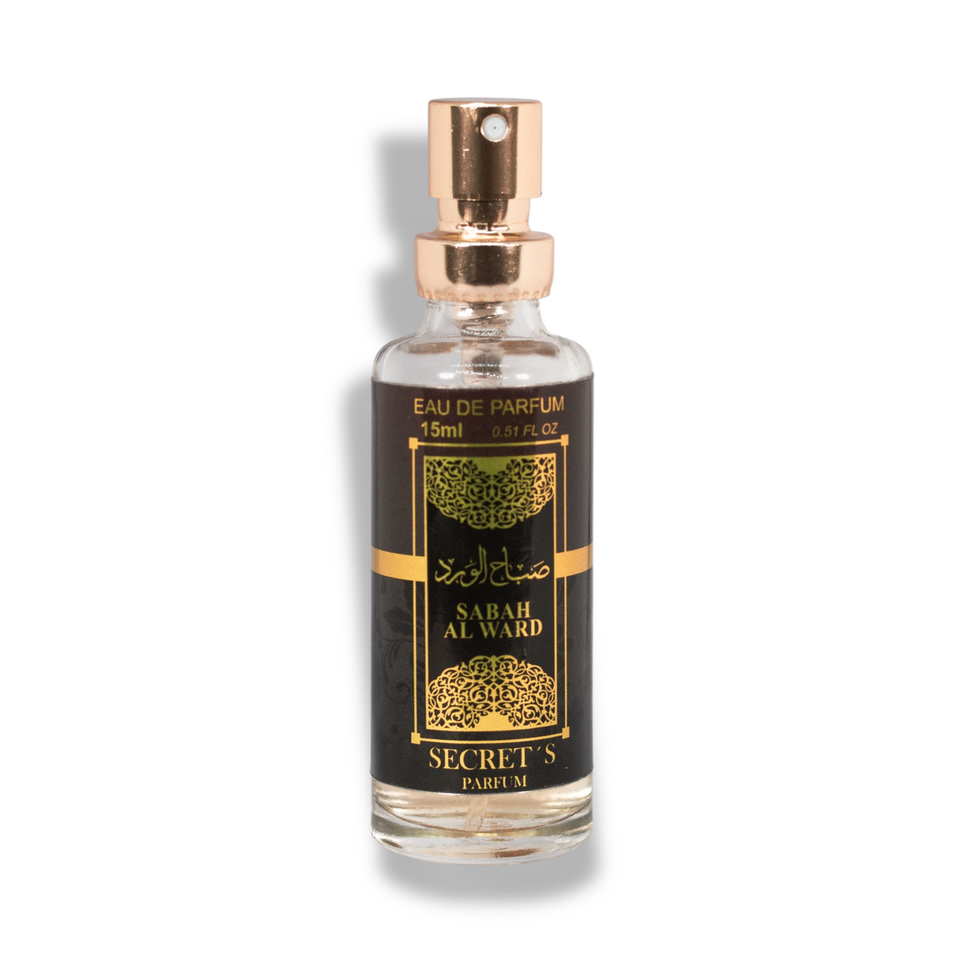 💗 Perfume Feminino Árabe – Miniatura Sabah Al Ward 15ml