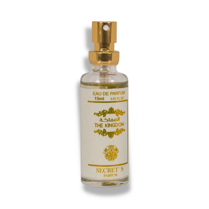 🖤 Perfume Masculino Árabe – Miniatura The Kingdom 15ml
