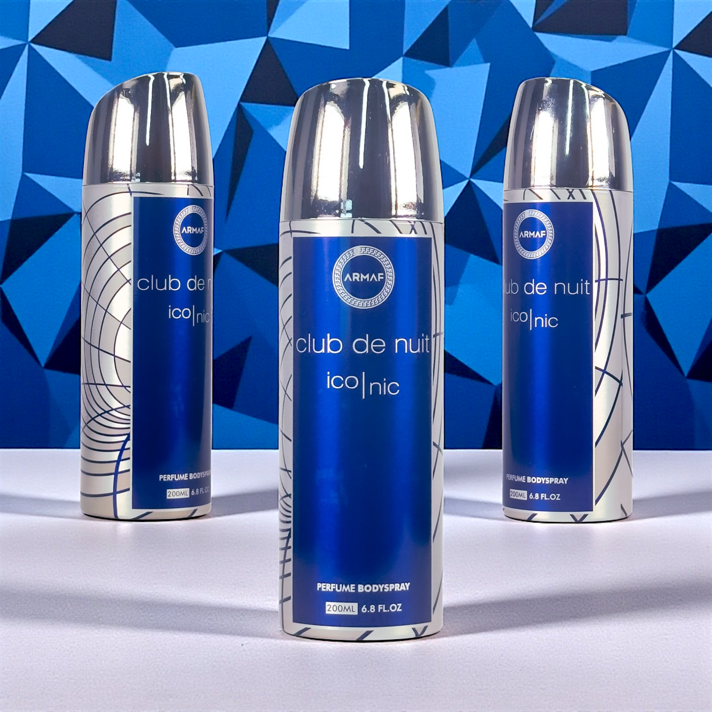 🖤 Spray Corporal Armaf – Club de Nuit Icônico Masculino 200ml